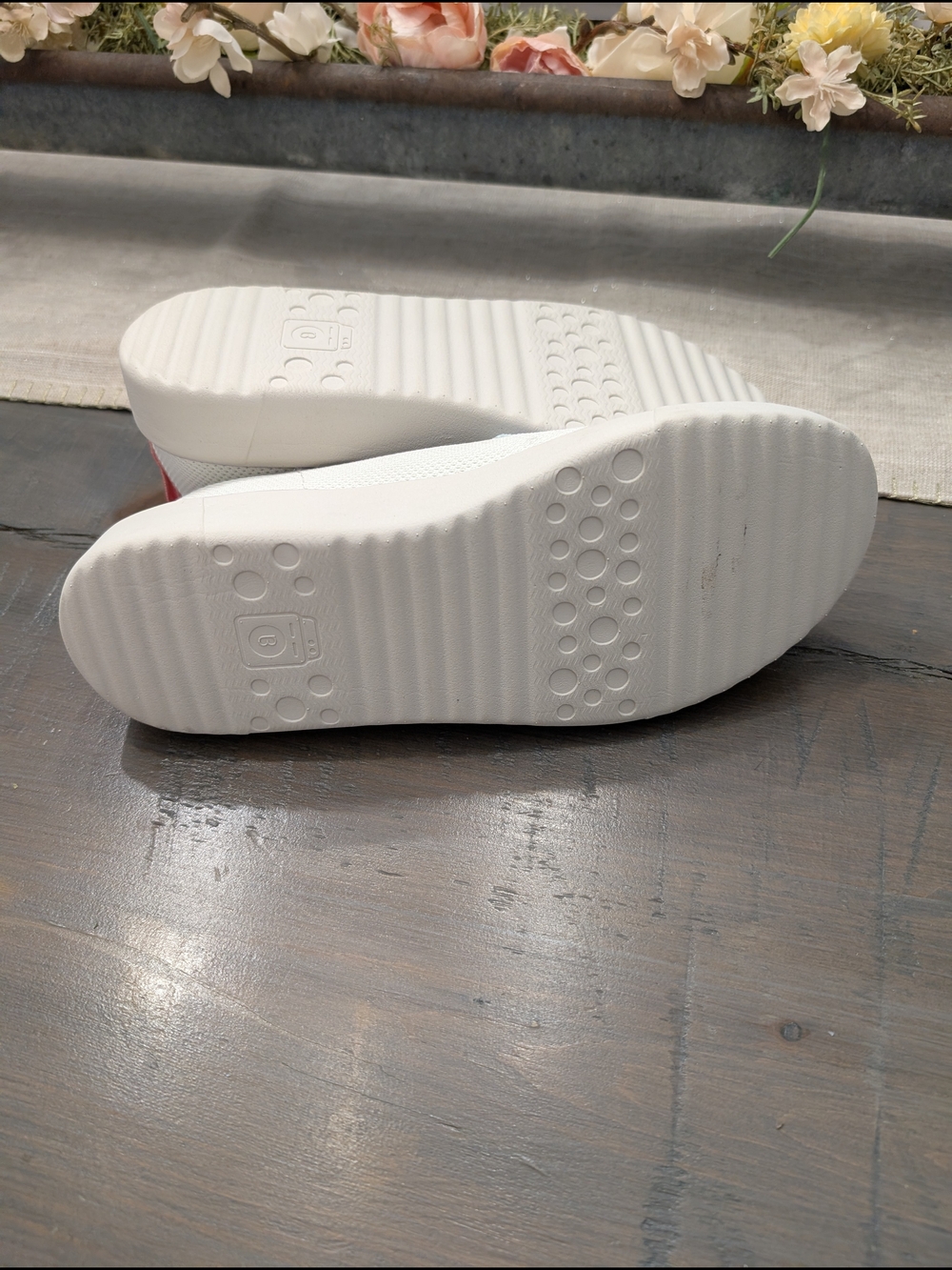 Bzees Knit Slip-On Shoes in Pastel Rainbow - Picture 4 of 4